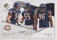 Lance Briggs, Alex Brown, Brian Urlacher