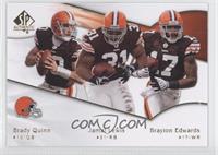 Jamal Lewis, Braylon Edwards, Brady Quinn