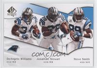 Steve Smith, Jonathan Stewart, DeAngelo Williams