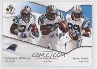 Steve Smith, Jonathan Stewart, DeAngelo Williams