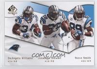 Steve Smith, Jonathan Stewart, DeAngelo Williams