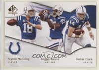 Reggie Wayne, Peyton Manning, Dallas Clark