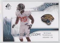 Rookie Authentics - William Middleton #/999