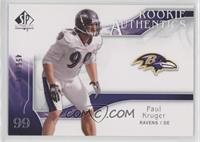 Rookie Authentics - Paul Kruger #/999
