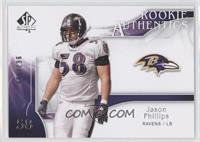 Rookie Authentics - Jason Phillips #/999