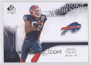 2009 SP Authentic - [Base] #210 - Rookie Authentics - Aaron Maybin /999