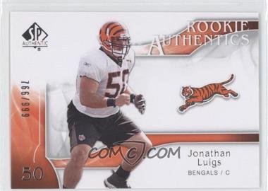 2009 SP Authentic - [Base] #221 - Rookie Authentics - Jonathan Luigs /999