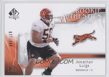 2009 SP Authentic - [Base] #221 - Rookie Authentics - Jonathan Luigs /999