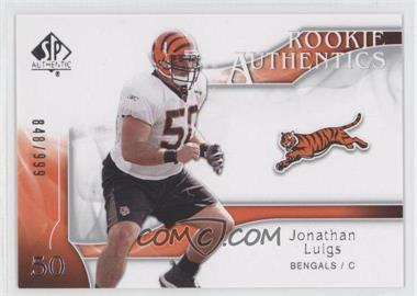 2009 SP Authentic - [Base] #221 - Rookie Authentics - Jonathan Luigs /999