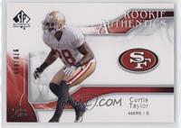 Rookie Authentics - Curtis Taylor #/999