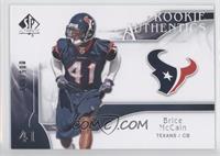 Rookie Authentics - Brice McCain #/999