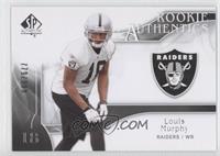 Rookie Authentics - Louis Murphy #/999