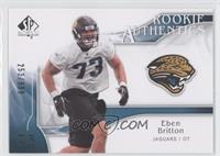 Rookie Authentics - Eben Britton #/999