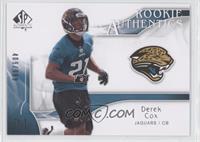 Rookie Authentics - Derek Cox #/999