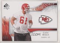 Rookie Authentics - Colin Brown [EX to NM] #/999