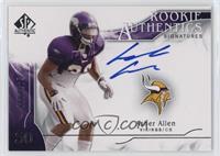 Rookie Authentics Signatures - Asher Allen #/999