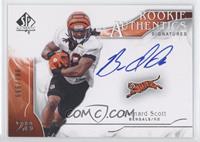 Rookie Authentics Signatures - Bernard Scott #/999