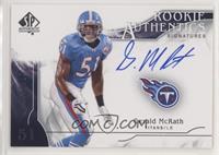 Rookie Authentics Signatures - Gerald McRath #/999