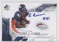 Rookie Authentics Signatures - Richard Quinn #/999