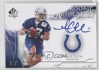 Rookie Authentics Signatures - Austin Collie #/799