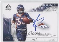 Rookie Authentics Signatures - Alphonso Smith #/799