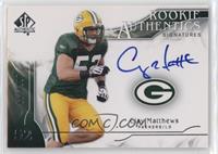 Rookie Authentics Signatures - Clay Matthews #/299