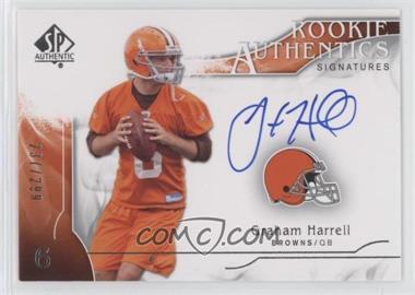 2009 SP Authentic - [Base] #360 - Rookie Authentics Signatures - Graham Harrell /299