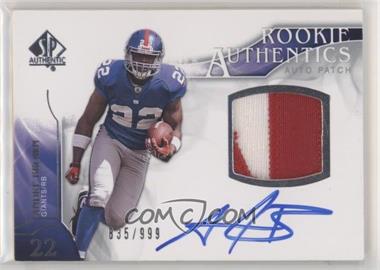 2009 SP Authentic - [Base] #371 - Rookie Authentics Auto Patch - Andre Brown /999