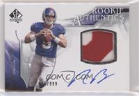 Rookie Authentics Auto Patch - Rhett Bomar #/999