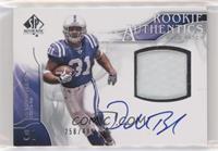 Rookie Authentics Auto Patch - Donald Brown #/499