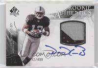 Rookie Authentics Auto Patch - Darrius Heyward-Bey #/499