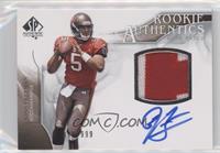 Rookie Authentics Auto Patch - Josh Freeman #/999