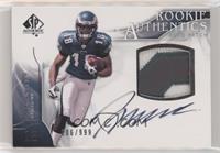 Rookie Authentics Auto Patch - Jeremy Maclin #/999