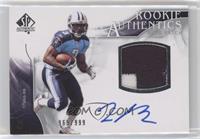 Rookie Authentics Auto Patch - Javon Ringer #/999