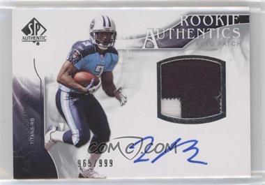 2009 SP Authentic - [Base] #386 - Rookie Authentics Auto Patch - Javon Ringer /999