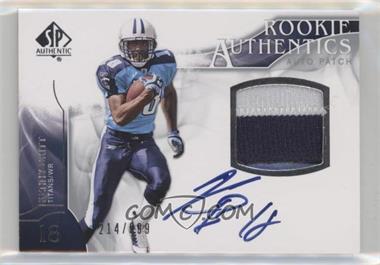 2009 SP Authentic - [Base] #388 - Rookie Authentics Auto Patch - Kenny Britt /999