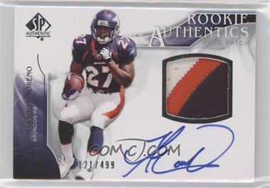 2009 SP Authentic - [Base] #389 - Rookie Authentics Auto Patch - Knowshon Moreno /499