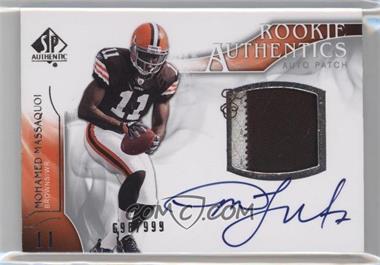 2009 SP Authentic - [Base] #392 - Rookie Authentics Auto Patch - Mohamed Massaquoi /999 [Noted]