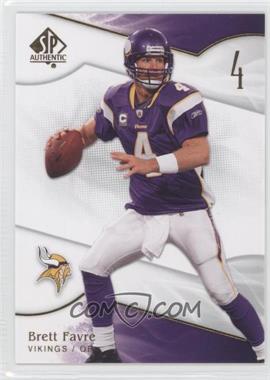 2009 SP Authentic - [Base] #62 - Brett Favre