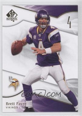 2009 SP Authentic - [Base] #62 - Brett Favre