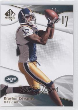 2009 SP Authentic - [Base] #73 - Braylon Edwards