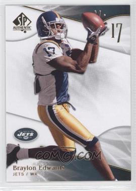 2009 SP Authentic - [Base] #73 - Braylon Edwards