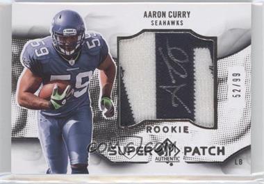 2009 SP Authentic - Rookie Super Patch Signatures #RSP-AC - Aaron Curry /99