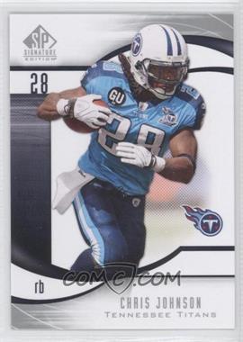 2009 SP Signature Edition - [Base] #100 - Chris Johnson