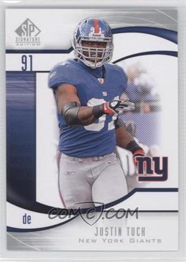 2009 SP Signature Edition - [Base] #175 - Justin Tuck