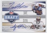 Joseph Addai, Marques Colston #/50