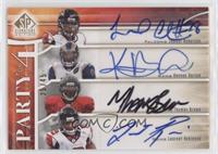 Jamaal Anderson, Keenan Burton, Thomas Brown, Laurent Robinson #/45