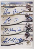 Adrian Arrington, Lavelle Hawkins, David Clowney, Earl Bennett #/40