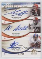 Allen Patrick, Derek Anderson, Paul Hubbard #/25