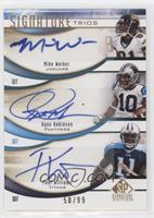 Mike Walker, Ryne Robinson, Paul Williams #/99